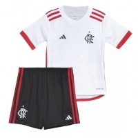 Camiseta Flamengo Segunda Equipación Replica 2024-25 para niños mangas cortas (+ Pantalones cortos)